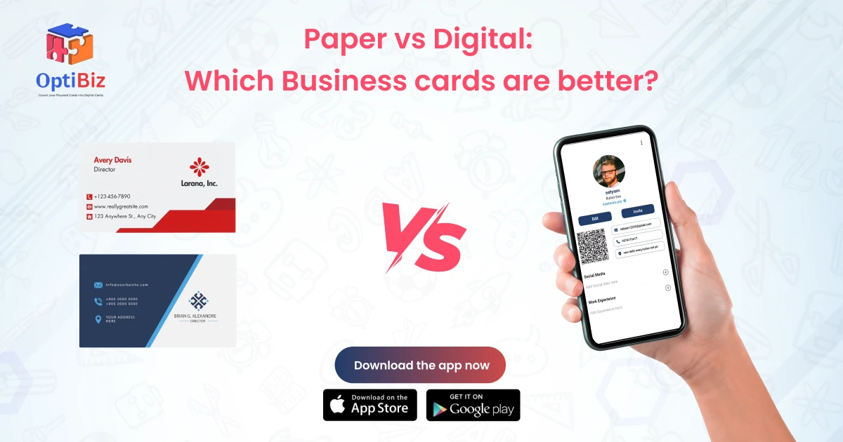 Digital Business card scanner